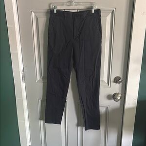 Uniqlo Black Chinos Tailored Fit Professional Wear